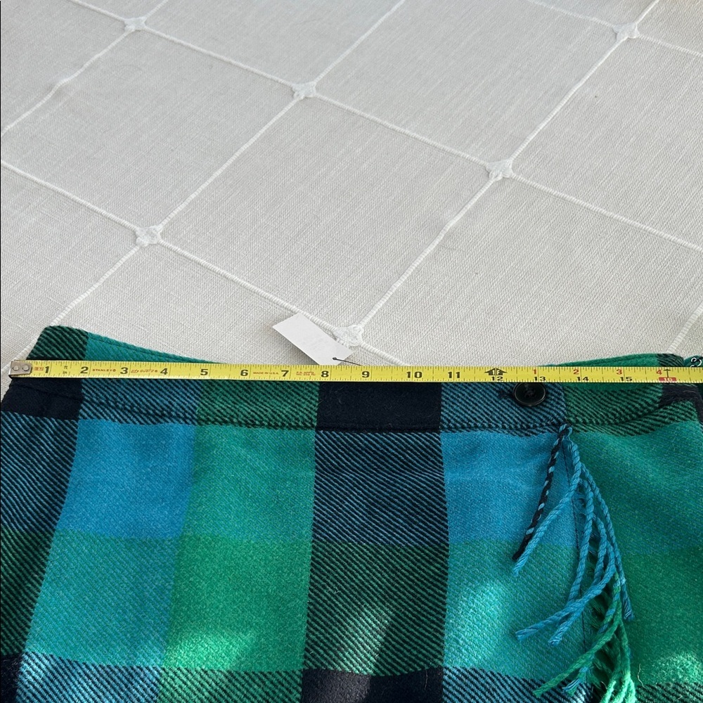 Talbots Plaid Skirt in Blue and Green - Picture 6 of 8